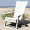 Highwood Usa Manhattan Adirondack Chair Outdoor Furniture for Patio, Backyard, Garden AD-ADRID29A-WHE - alternate 2